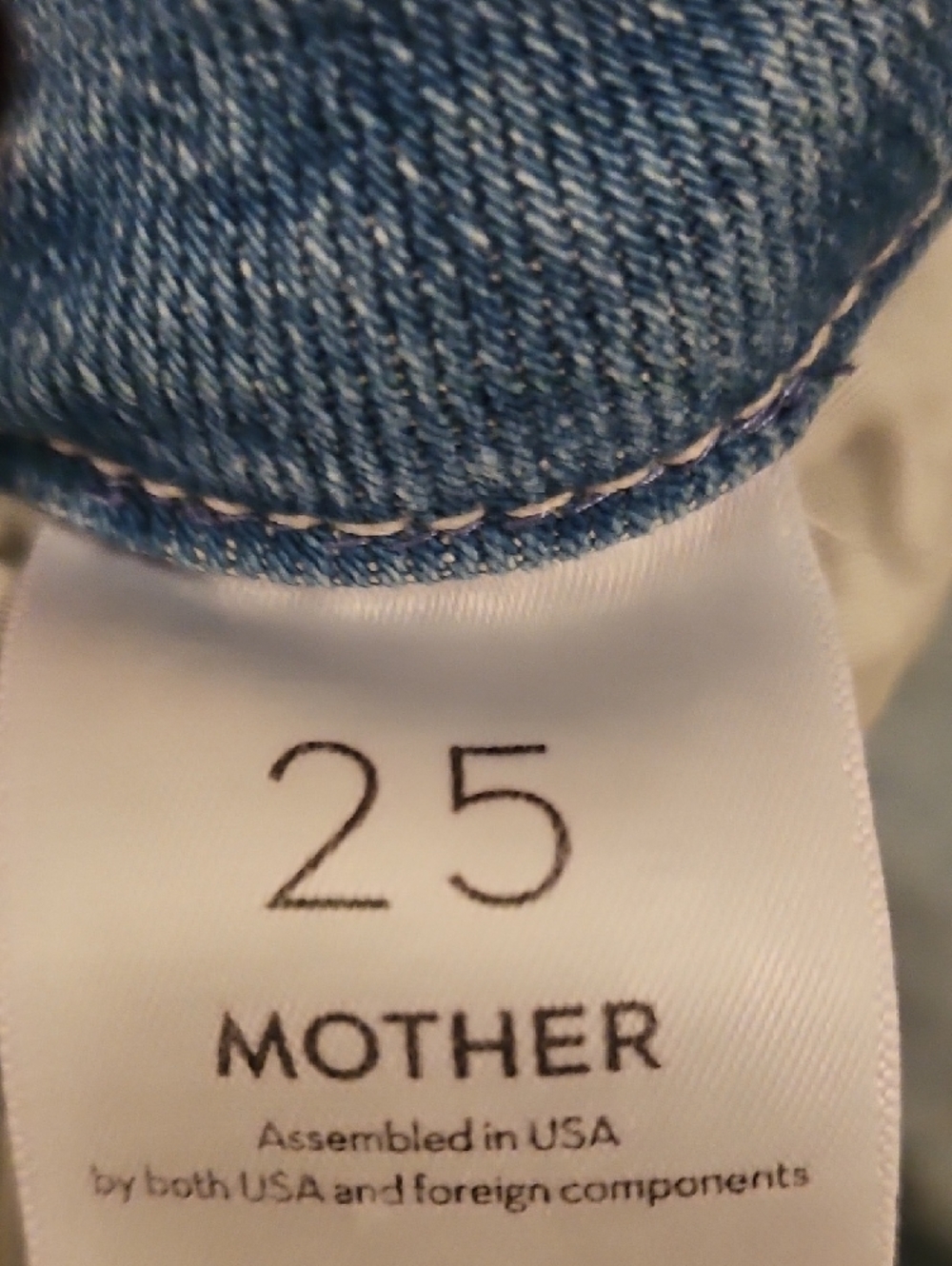 MOTHER The Looker Anker Fray (Limited Edition Wash)  Size 25 - Picture 10 of 12